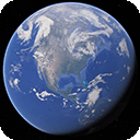 View Earth & Satellite Maps Logo